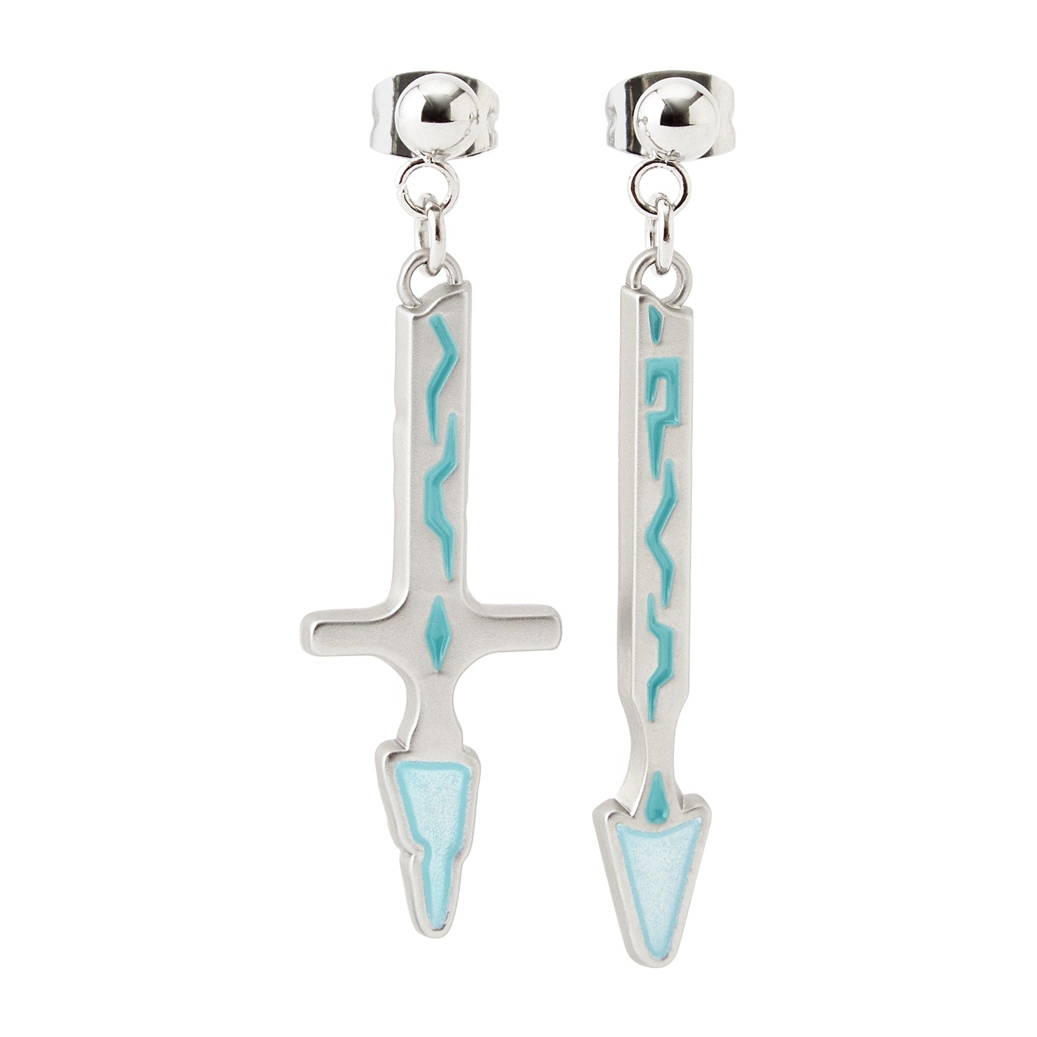 Pokemon earrings with Paozian design from Japan, featuring colorful details