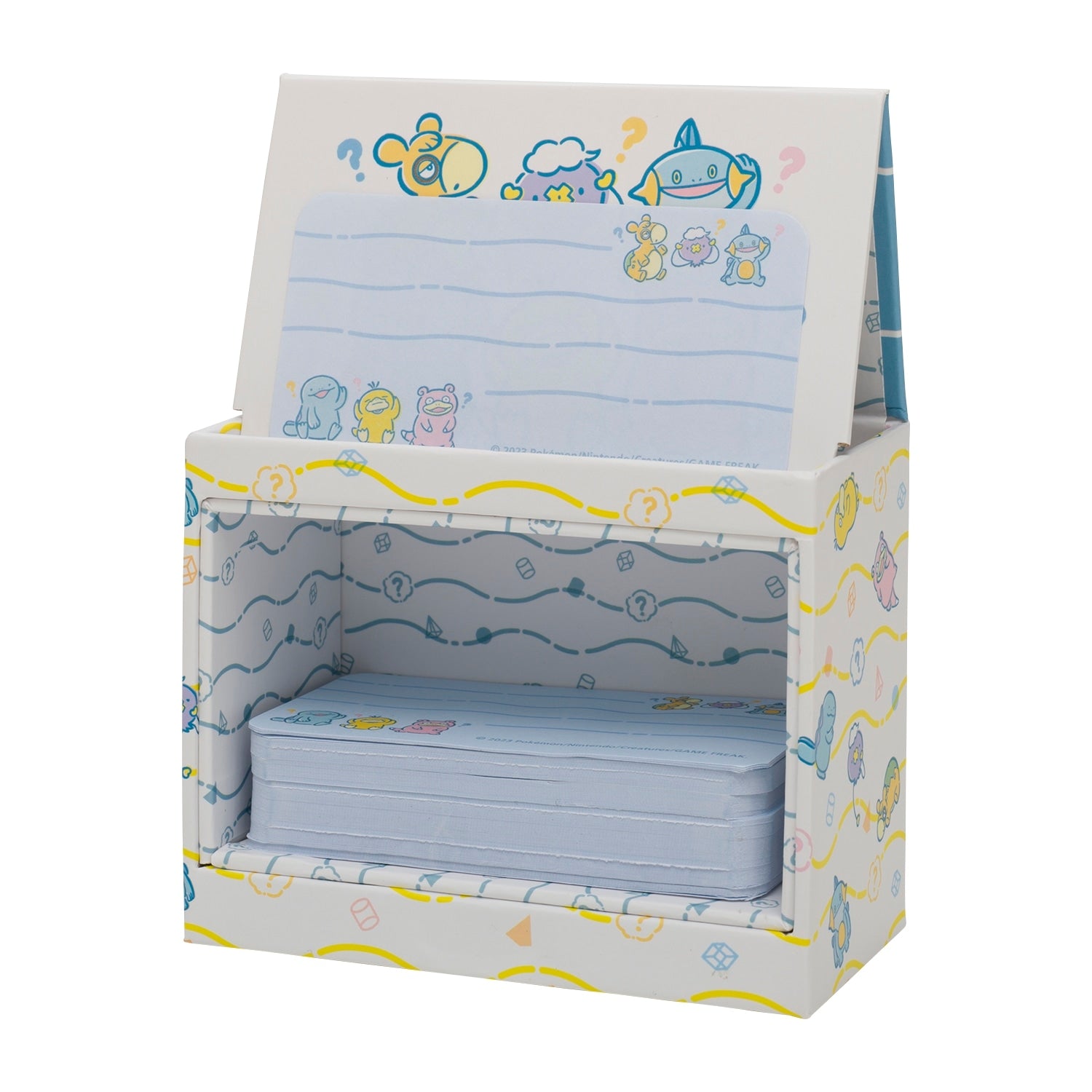 DOWASURE desk stand memo from Pokemon Center Japan with collectible packaging