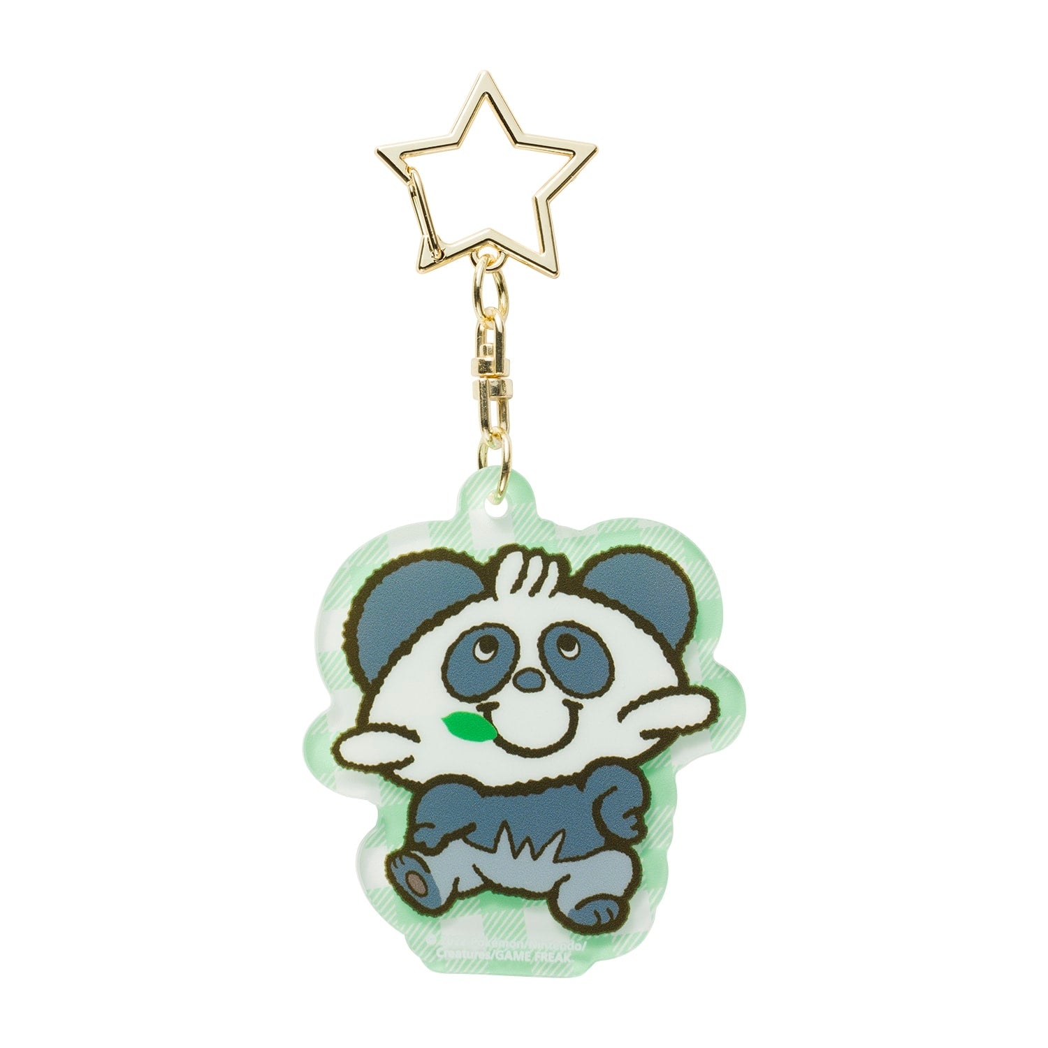 Japan-exclusive Pokemon keychain with acrylic material and cute character