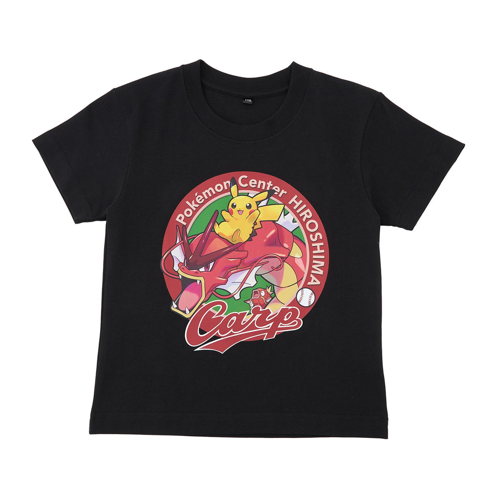 Carp x Pokemon Center Hiroshima T-shirt Red Gyarados 110/130