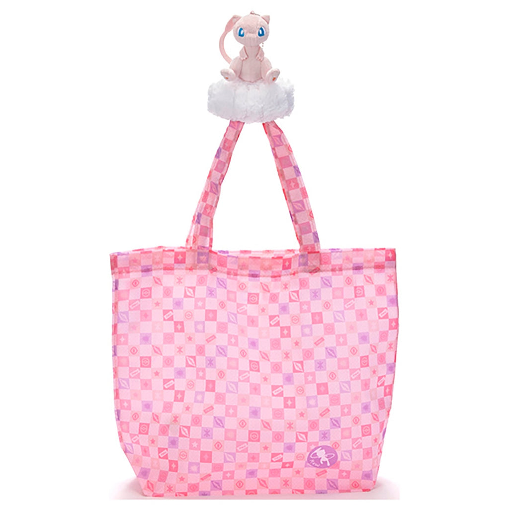 Pokemon stuffed animal eco bag with collectible tag from Japan