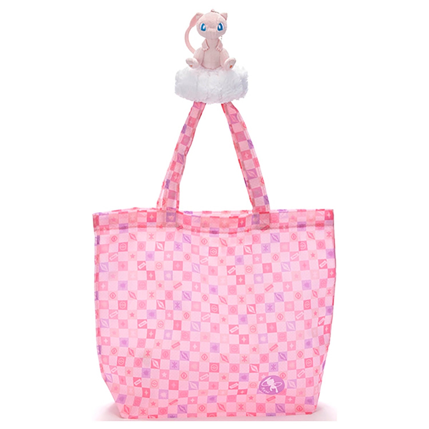 Pokemon stuffed animal eco bag with collectible tag from Japan