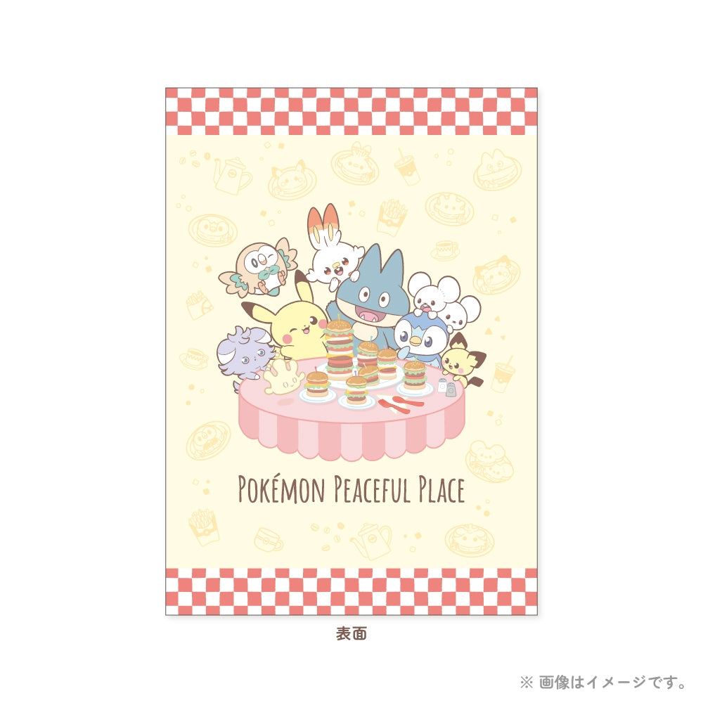 A5 Note Diner Poke Piece notebook with colorful Pokemon characters from Japan