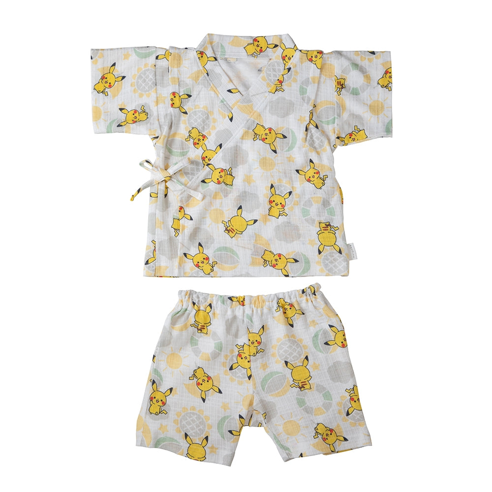 Monpoke Pikachu pattern jinbei suit 90