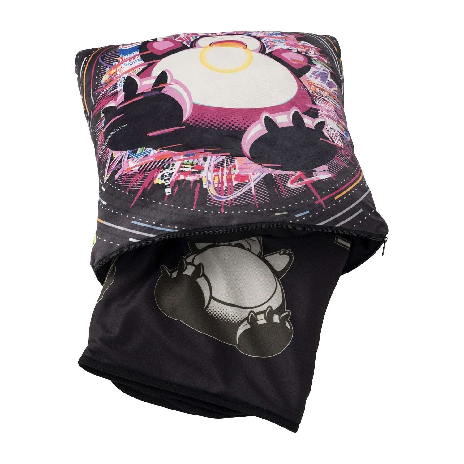 Cushion with blanket Hakaikosen Snorlax