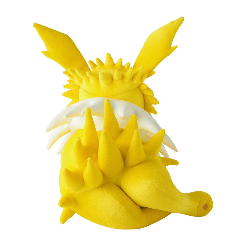 Rear view of life-size Sanders plush, official Pokemon Center product from Japan