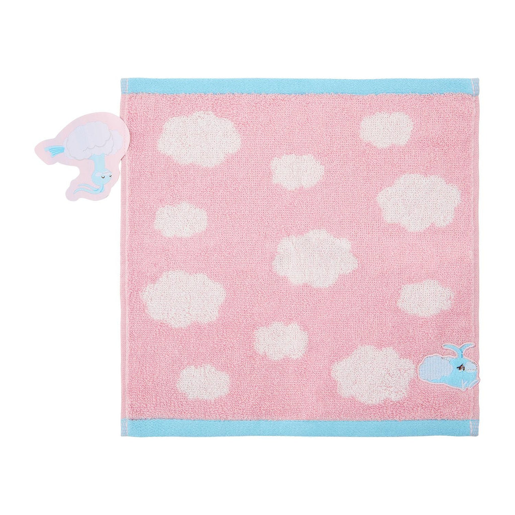 Pokemon Hand Towel Nakibeso Chirutto & Chiltaris from Japan, featuring colorful characters
