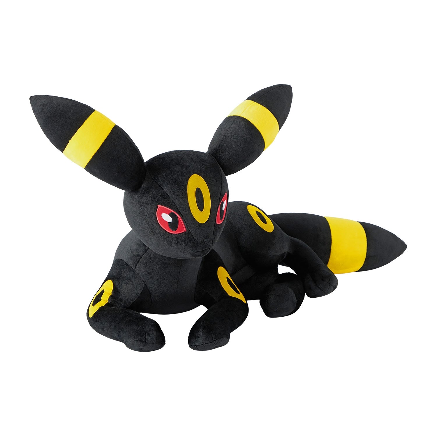 Life-size Blackie plush, lying down pose, shipped from Japan