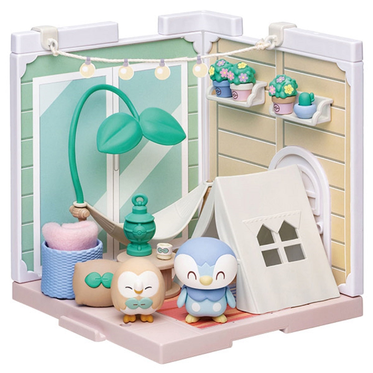 Poke Peace House Berumping Terrace Mokuro figure from Japan, detailed design