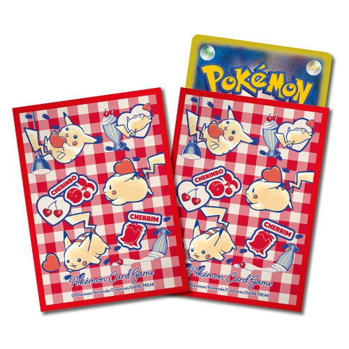 Pokemon Card Game Deck Shield Pikachu and Heart [Red]