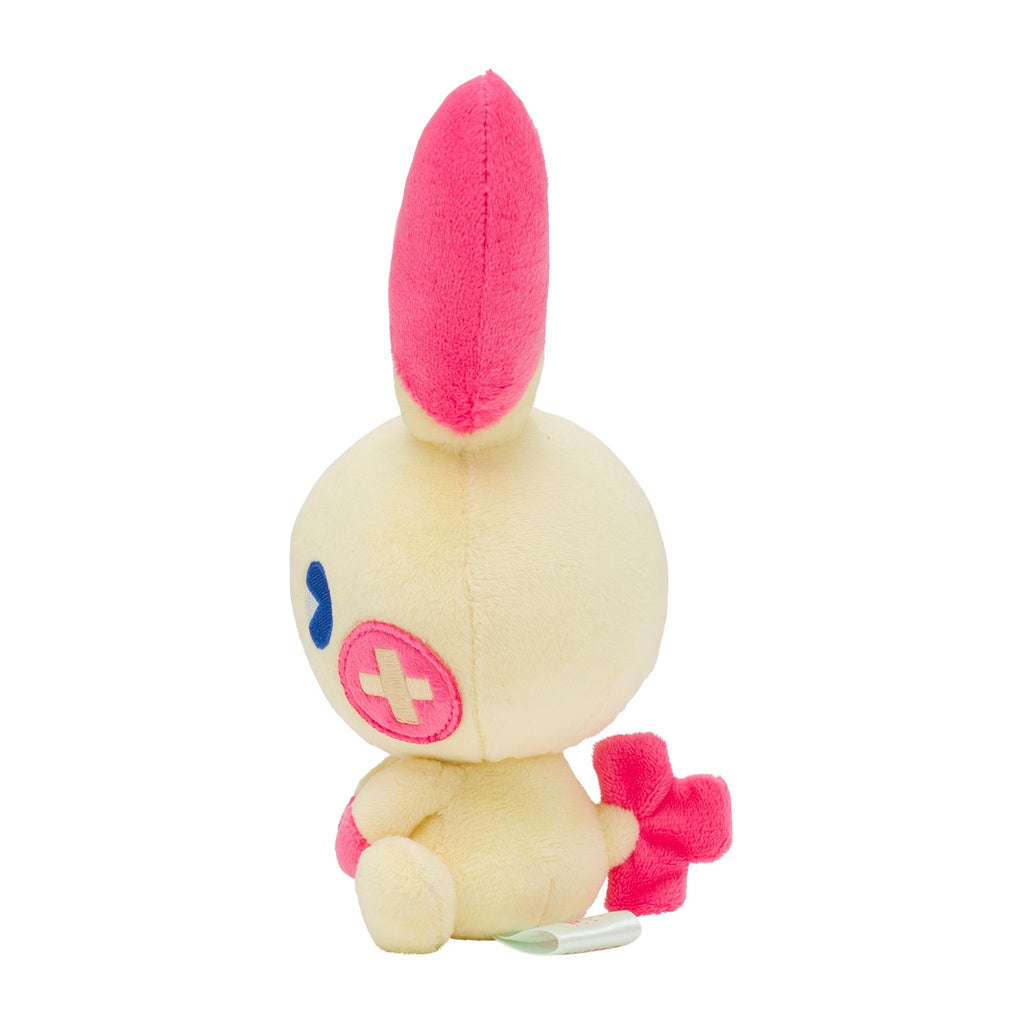 Pokemon Plusle Refresh Psycho Soda vendor plush with cute expression from Japan