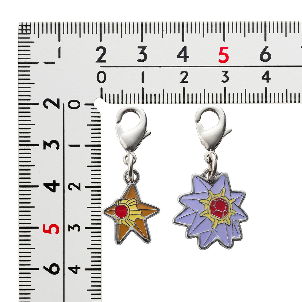 Official Pokemon Center Japan Staryu charm with water-type details from Japan
