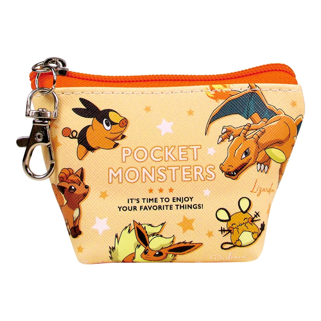 Triangular mini pouch colors/orange