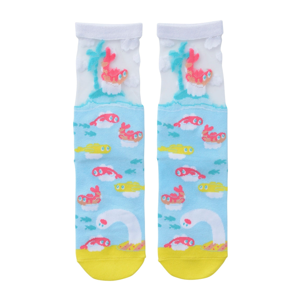 Socks Pokémon Diving Sharitatsu (23-25cm)