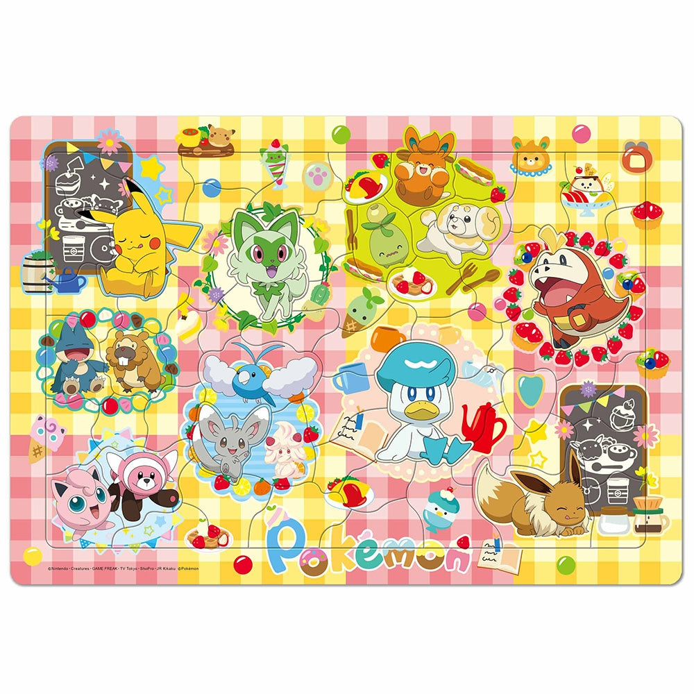 Pokemon Child Puzzle 60P Snack Time from Japan, colorful puzzle pieces