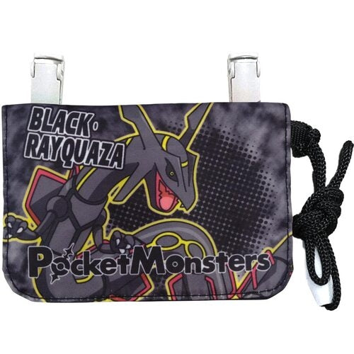 Mini going out wallet with neck cord BK