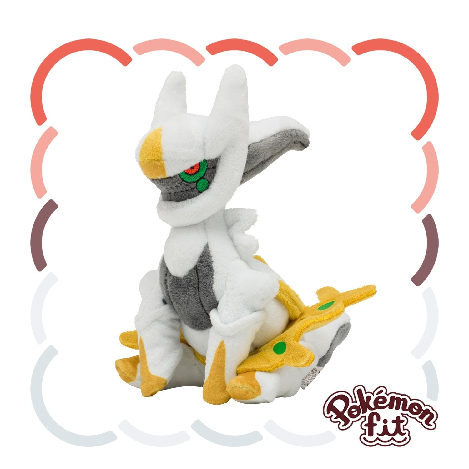 Pokémon fit Arceus (#493) Official Plush – Pokémon Center Japan