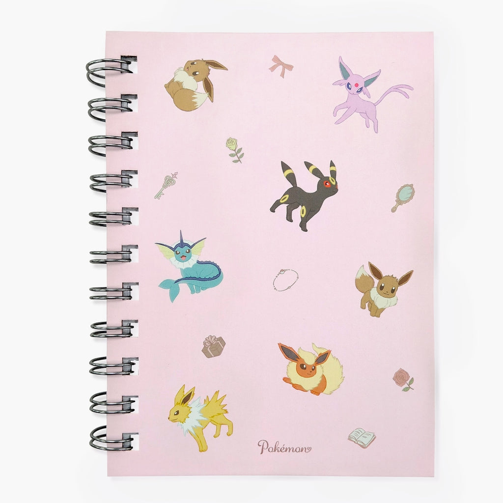 Pokemon A6W Ring Notebook with colorful cover from Japan