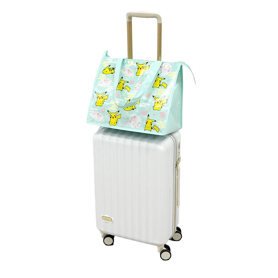 Carry-on souvenir bag mini Japanese pattern pastel Pikachu
