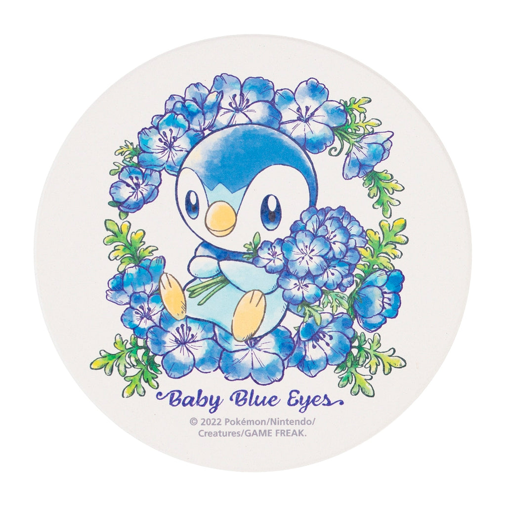 Pokemon Water Absorption Coaster with dolomite Baby Blue Eyes from Japan, featuring cute character design
