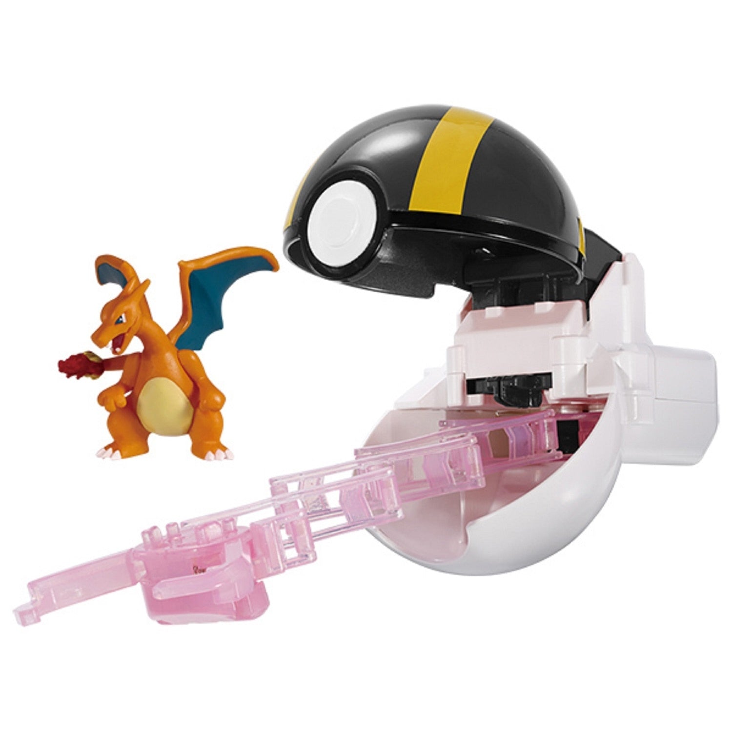 Charizard Hyper Ball figure from Japan, detailed wings