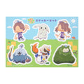 Poco A Pokemon stickers with Charizard artwork from Japan, official Pokemon Center product