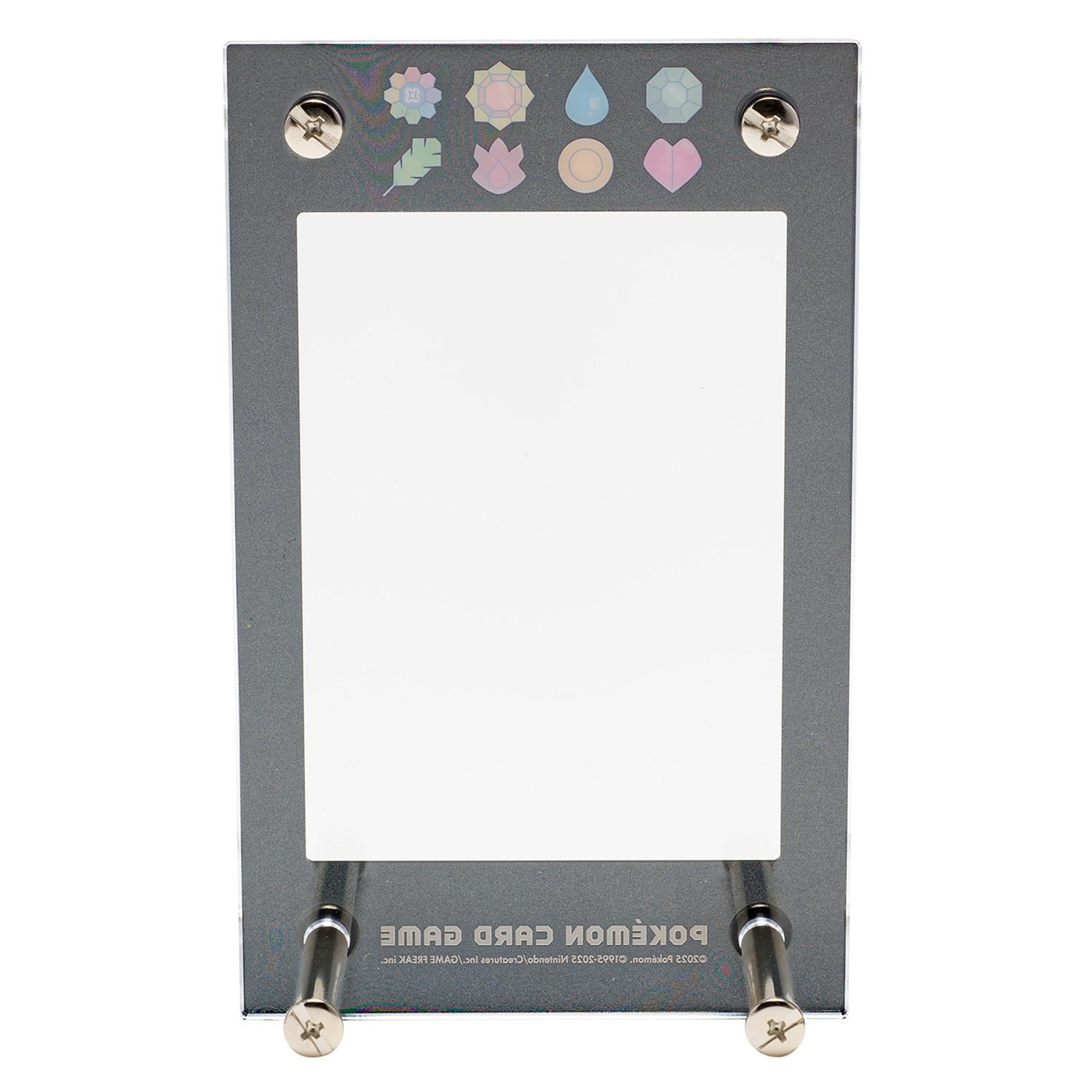 Pokémon TCG Gym Badge Display Frame – Red & Green Edition
