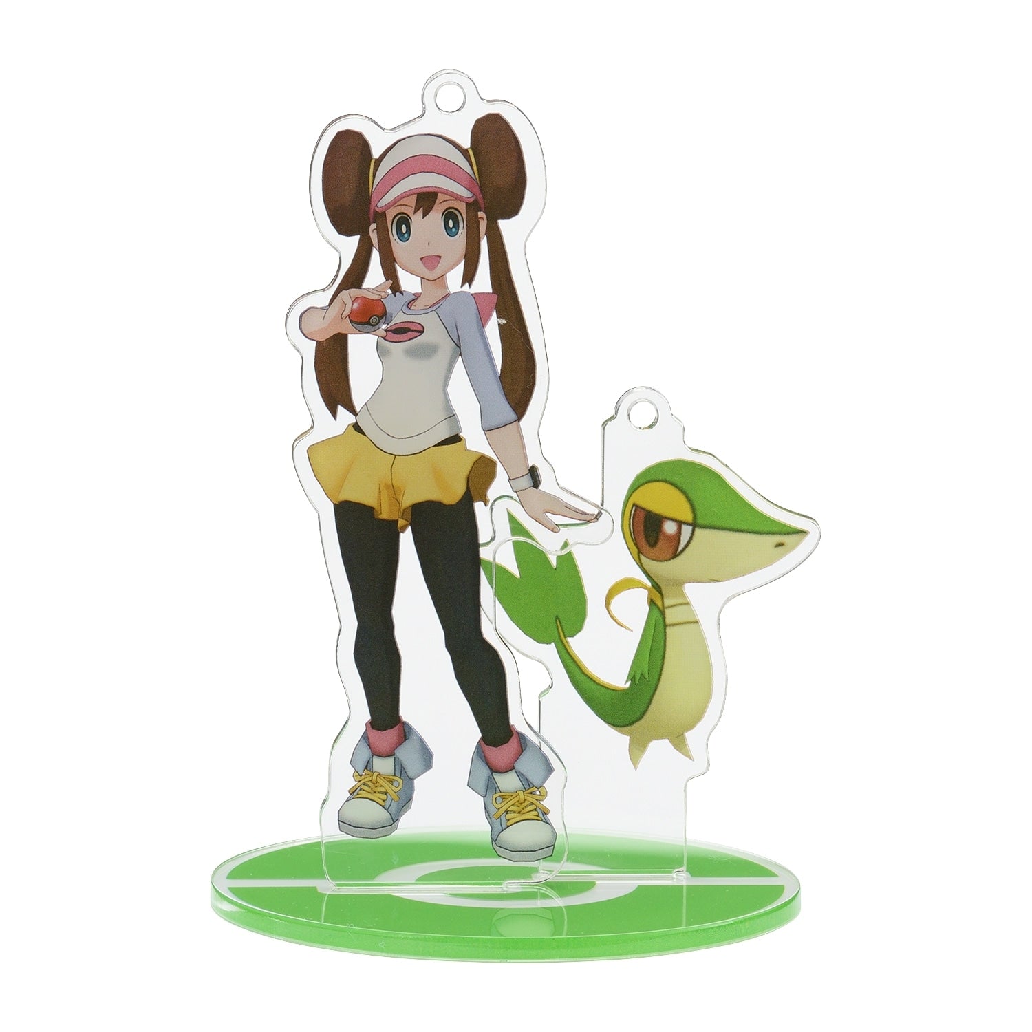 Detailed keychain featuring Pokemon Trainer Salon character from official Japan merchandise