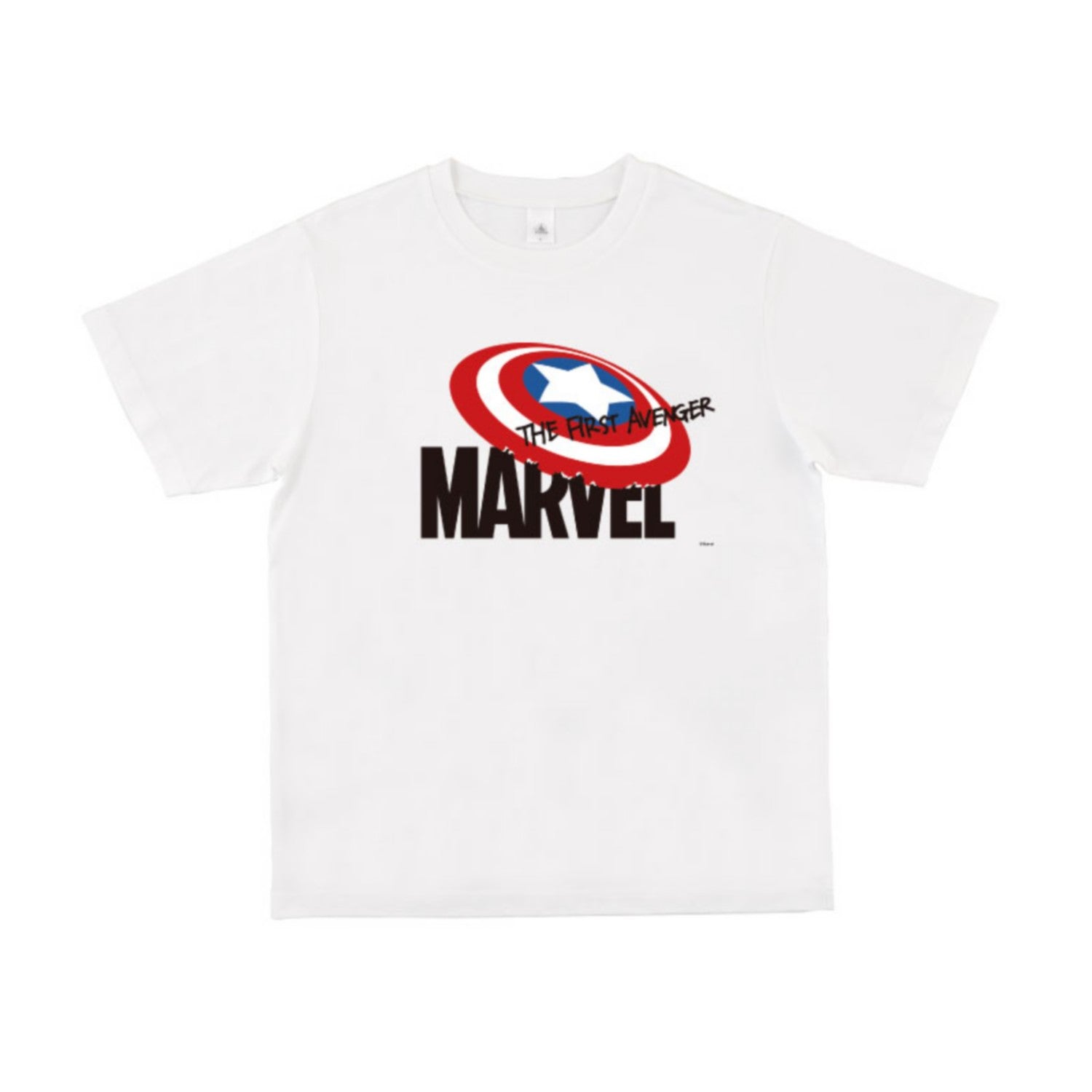 [D-Made] T-shirt MARVEL Logo Captain America THE FIRST ADVENGER