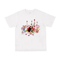 [D-Made] T-shirt Alice in Wonderland Alice & Queen of Hearts & White Rabbit & Cheshire Cat & Trump Soldier & King go to park