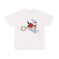 [D-Made] T-shirt Alice in Wonderland White Rabbit Watch