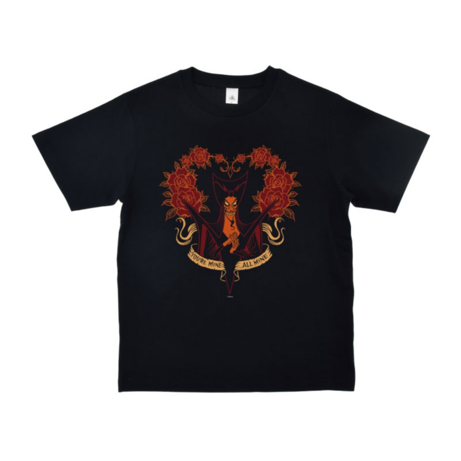 [D-Made] T-shirt Aladdin Jafar Heart Flower
