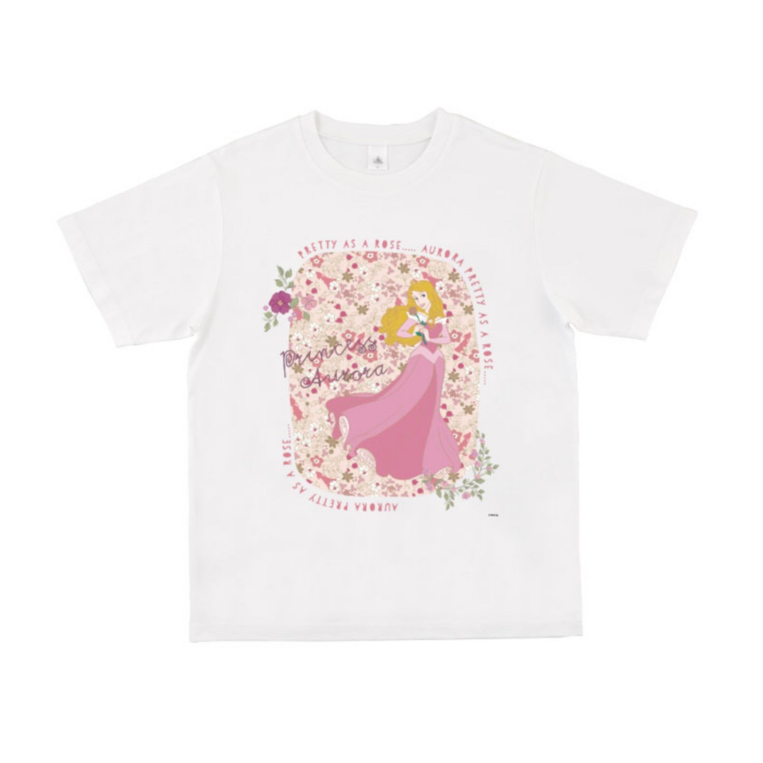 [D-Made] T-shirt Sleeping Beauty Princess Aurora PRETTY AS A ROSE
