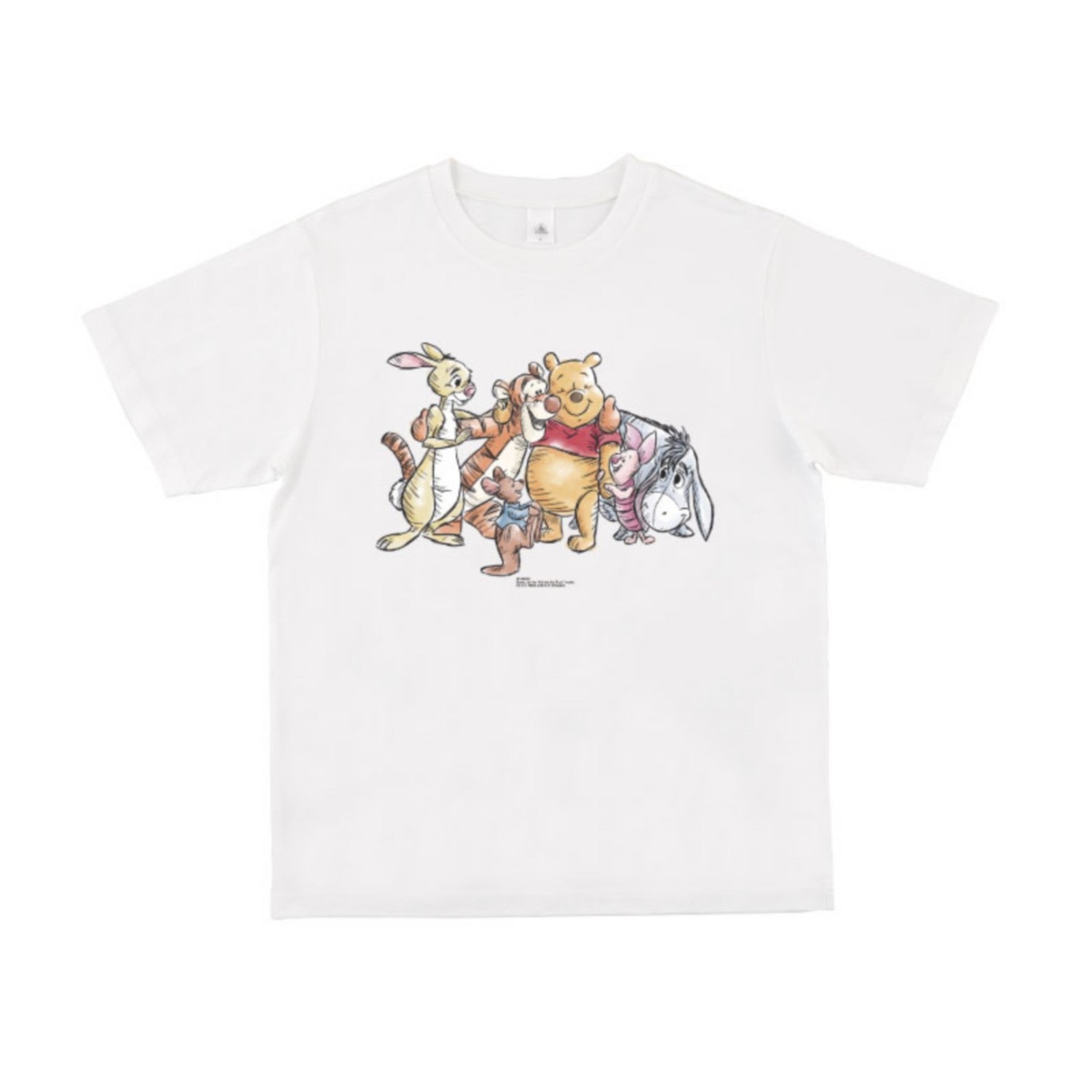 [D-Made] T-shirt Winnie the Pooh Gathering Friends