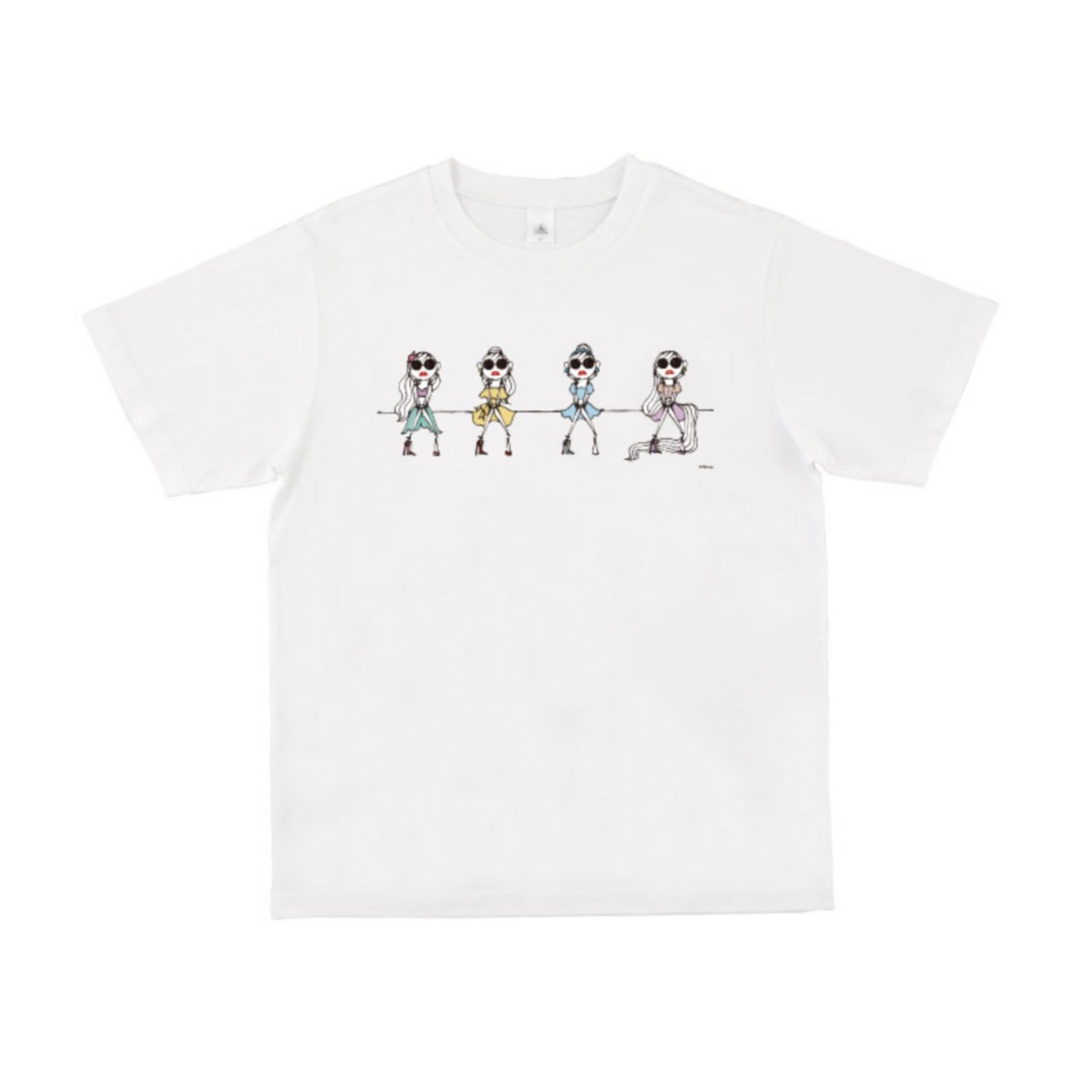 [D-Made] T-shirt Green & Yellow & Blue & Purple Daichi Miura Princess