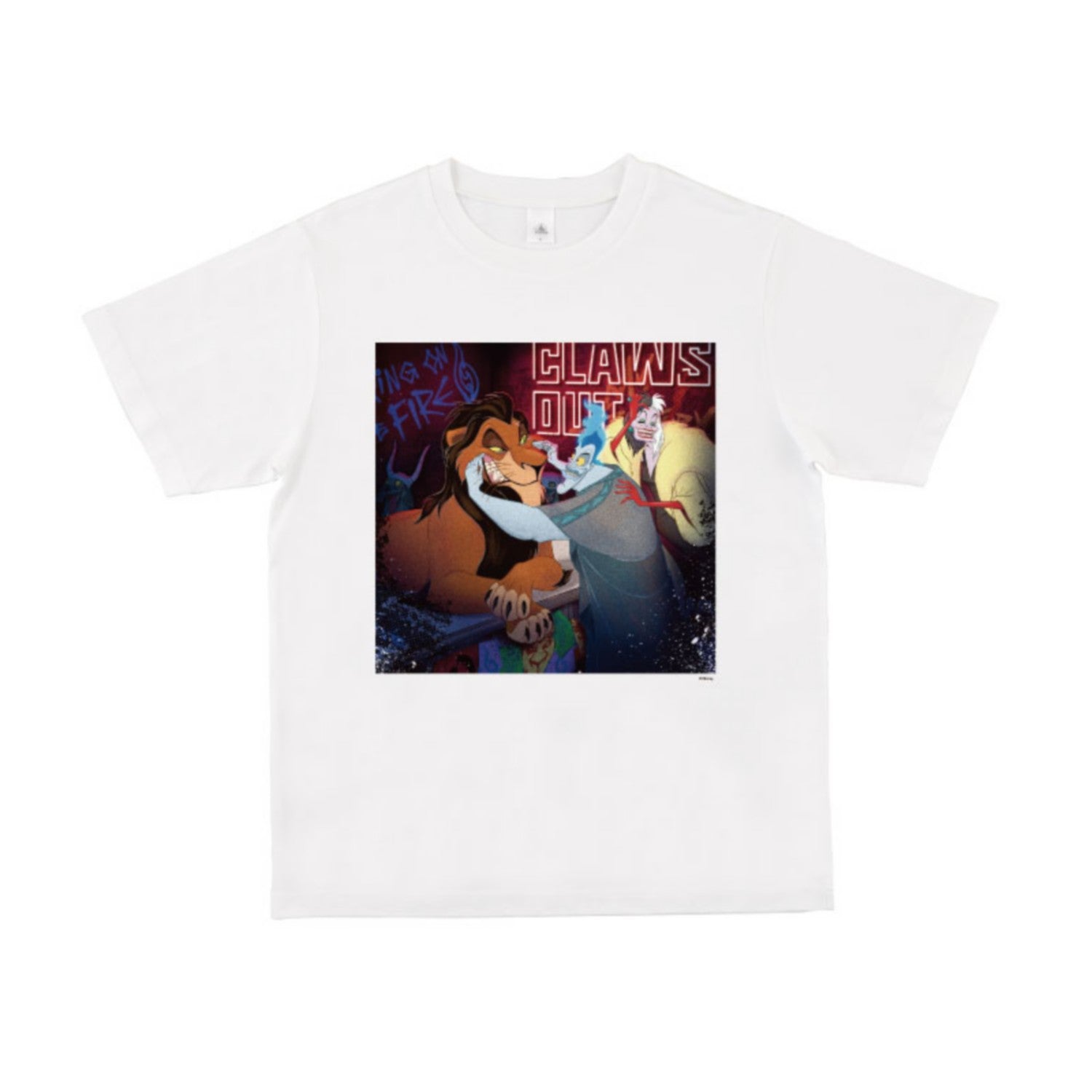 [D-Made] T-shirt Villains Scar & Hades & Cruella Disney Villains