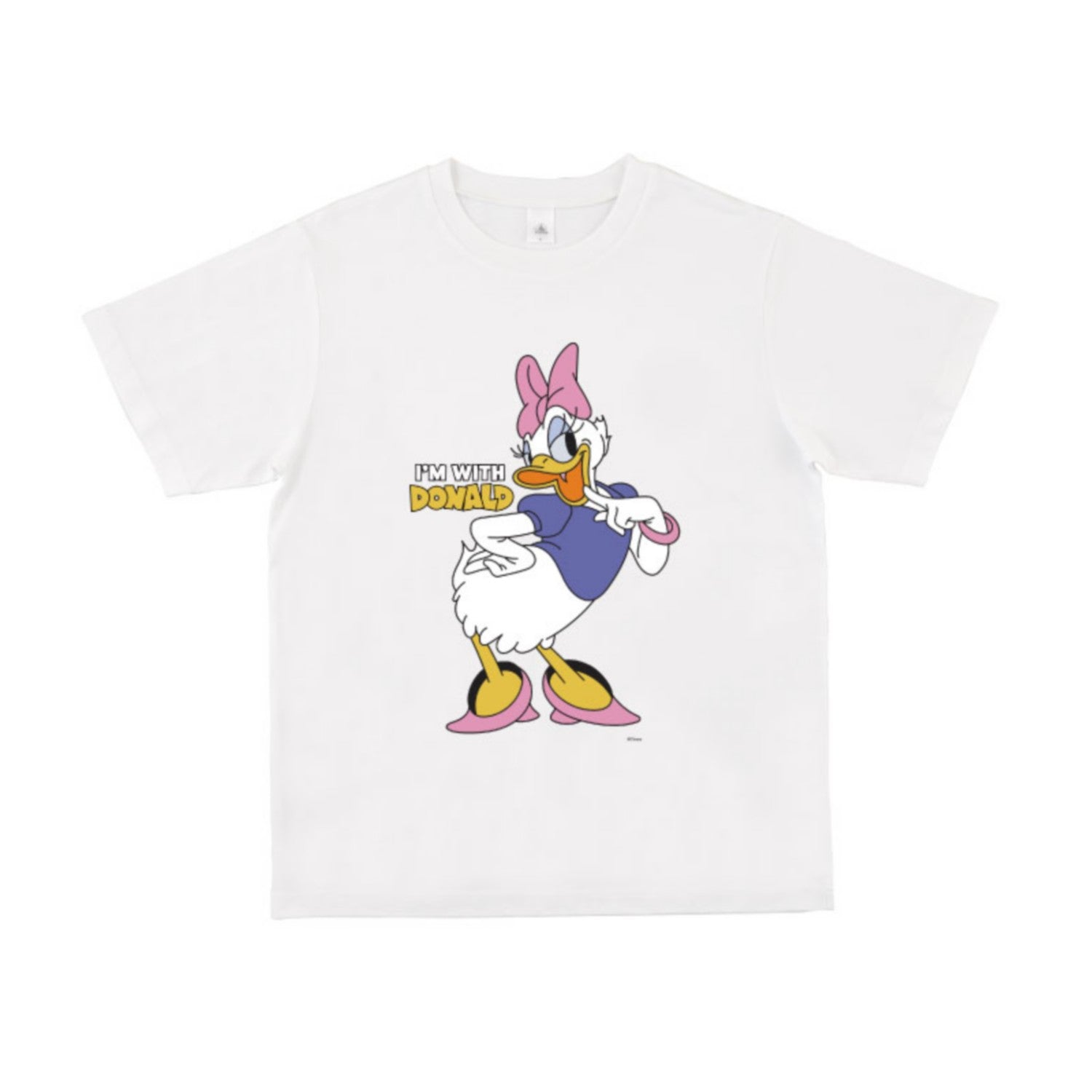 [D-Made] T-shirt Daisy I'm with DONALD