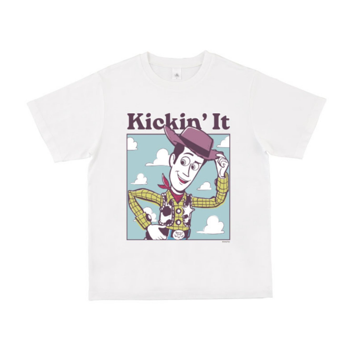 [D-Made] T-shirt Toy Story Woody Kickin'It