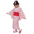 [Baby Doll] Minnie 2WAY Yukata One Piece 0431K / 90cm-140cm Kids Separate Type 3 Piece Set Short Sleeve One Piece Long Skirt Made of Belt Full Elastic Chest (Gathered) Shoulder Strap Length Adjustable (2 Levels/Not Removable)