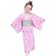 [Baby Doll] Ariel Princess / 2WAY Yukata One Piece 0434K / 90cm-140cm Kids Separate Type 3-piece Set Short Sleeve One Piece Long Skirt Made of Belt Full Elastic Chest (Gathered) Shoulder Strap Length Adjustable (2 Levels/Not Removable)