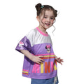 [Babydoll] Minnie Colorful Line T-shirt 0466K / Baby Size Kids Tops Short Sleeve Sporty Coordination Quick Dry