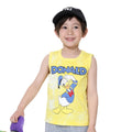 [Babydoll] Donald Character Tie Dye Tank Top 0468K / Baby Size Kids Tops Sleeveless Crew Neck Sleeveless T-shirt Material