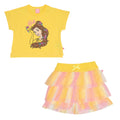 [Babydoll] Belle Princess / T-shirt & frilly shorts 2-piece set 0474K / Kids ...