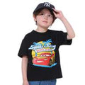 [Babydoll] Cars Surf T-shirt 0512K / McQueen Baby Size Kids Tops Short Sleeve Crew Neck Cut and Sewn