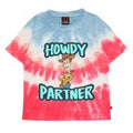 [Baby Doll] Woody Parent and Child Matching Tie Dye Character T-Shirt 0517K / Toy Story Baby Size Kids Tops Short Sleeve Link Coordination Matching Look Parent and Child Coordination Matching