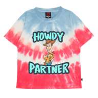 [Baby Doll] Woody Parent and Child Matching Tie Dye Character T-Shirt 0517K / Toy Story Baby Size Kids Tops Short Sleeve Link Coordination Matching Look Parent and Child Coordination Matching
