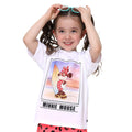 [Babydoll] Minnie Parent and Child Matching Surf T-Shirt 0539K / Baby Size Kids Link Coordination Matching Look Parent and Child Coordination Tops Short Sleeves Tenjiku Material Resort