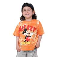 [Babydoll] Mickey Tie Dye Character T-shirt 0578K / Baby Size Kids Tops Short Sleeve T-shirt Material