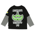[Babydoll] Little Green Men Matching parent and child long long T-shirt 0733K...