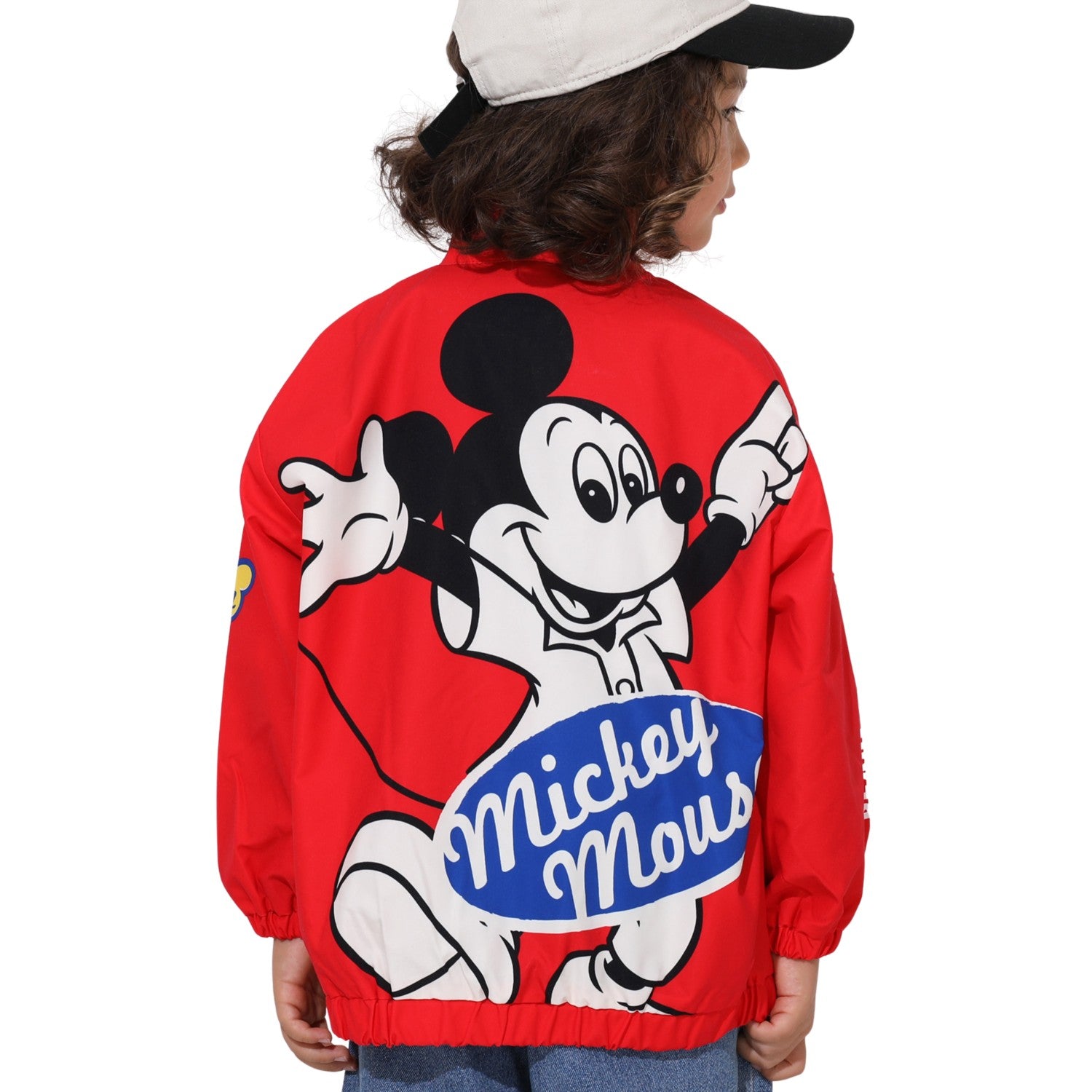 [Baby Doll] Mickey BIG Character [Combined] Windbreaker 0761K / Baby Size Kid...